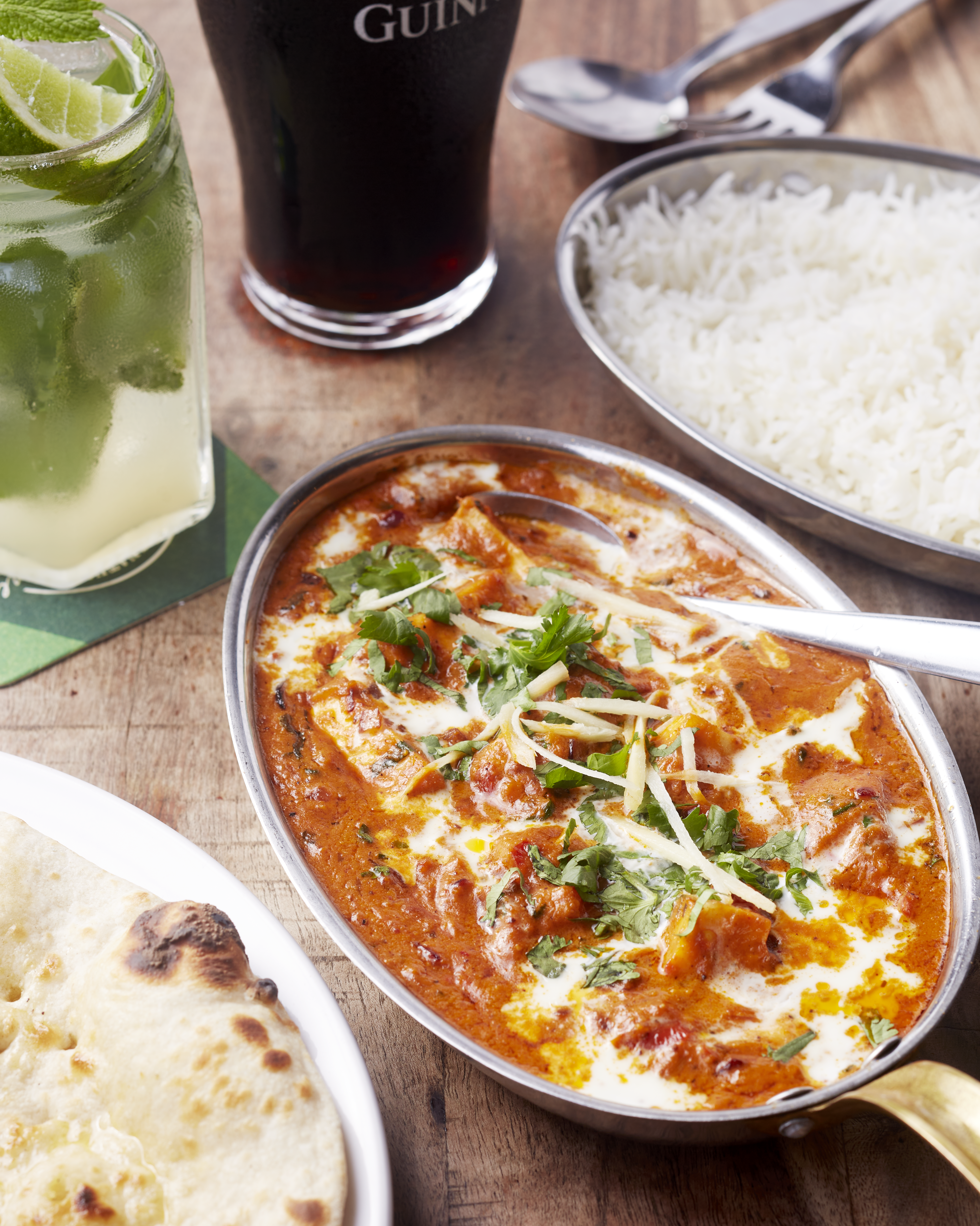 Paneer tikka masala at Smokey Barrels